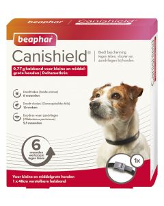 Beaphar Canishield Collar for Small and Medium Dogs 1 x 48 cm Band