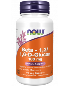 NOW Beta - 1,3/1,6-D-Glucan 100 mg 90 capsules