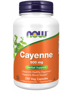 NOW Cayenne 500 mg 250 capsules