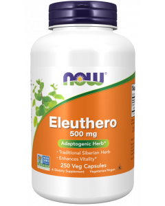 NOW Eleuthero  500 mg 250 capsules