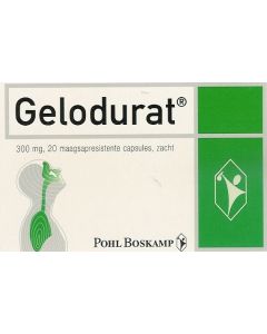 Gelodurat maagsapresistente capsules 300 MG 20 ST 