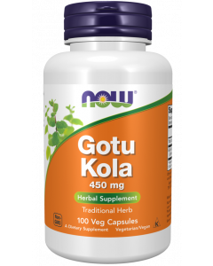 NOW Gotu Kola 450 mg 100 capsules