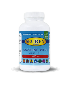 Seuren Nutrients Calcium 600 mg D3 100 Tabletten