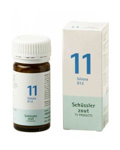 Schussler zout pfluger nr 11 Silicea D12 100 Tabletten Glutenvrij